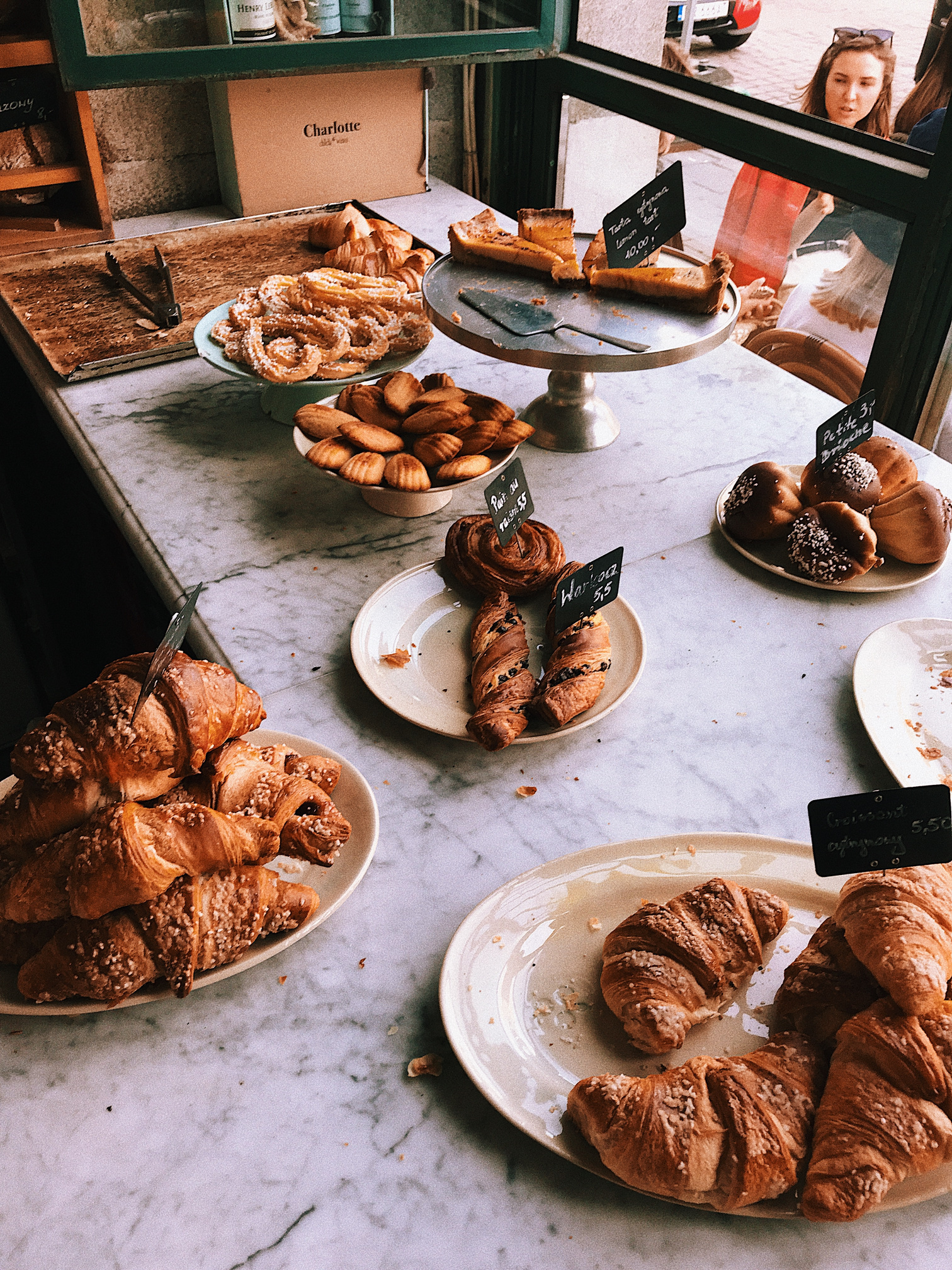 Baked Breads Om Plates